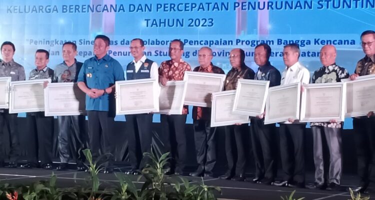 Muba Raih Penghargaan Partisipasi Mensukseskan Penurunan Stunting