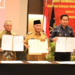Pj Bupati Muba Tandatangani MoU dengan Kakanwil Kemenkumham Sumsel