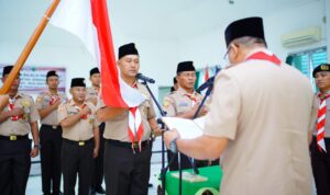 Ketua Kwarcab Muba Lantik Pengurus dan Mabisaka Wira Kartika Kodim 0401