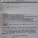 Surat Penetapan Tersangka Oknum Anggota DPRD Muba Dari DKLHK Beredar Luas
