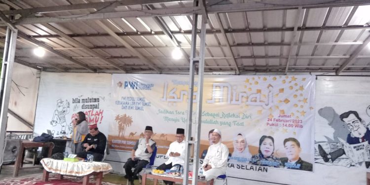 PWI Sumsel Gelar Isra Miraj Nabi Muhammad SAW 1444H/2023 Berlangsung Khidmat