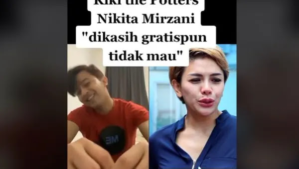 Kiki The Potters Singgung Harga Diri, Bersumpah Tak Mau dengan Nikita Mirzani Meski Dikasih Gratis