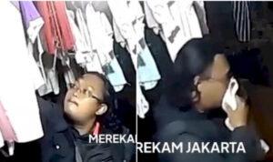 Viral!! VIDEO Pria Berkacamata Santai Banget Curi BH Lalu Dicium Sebelum Kabur