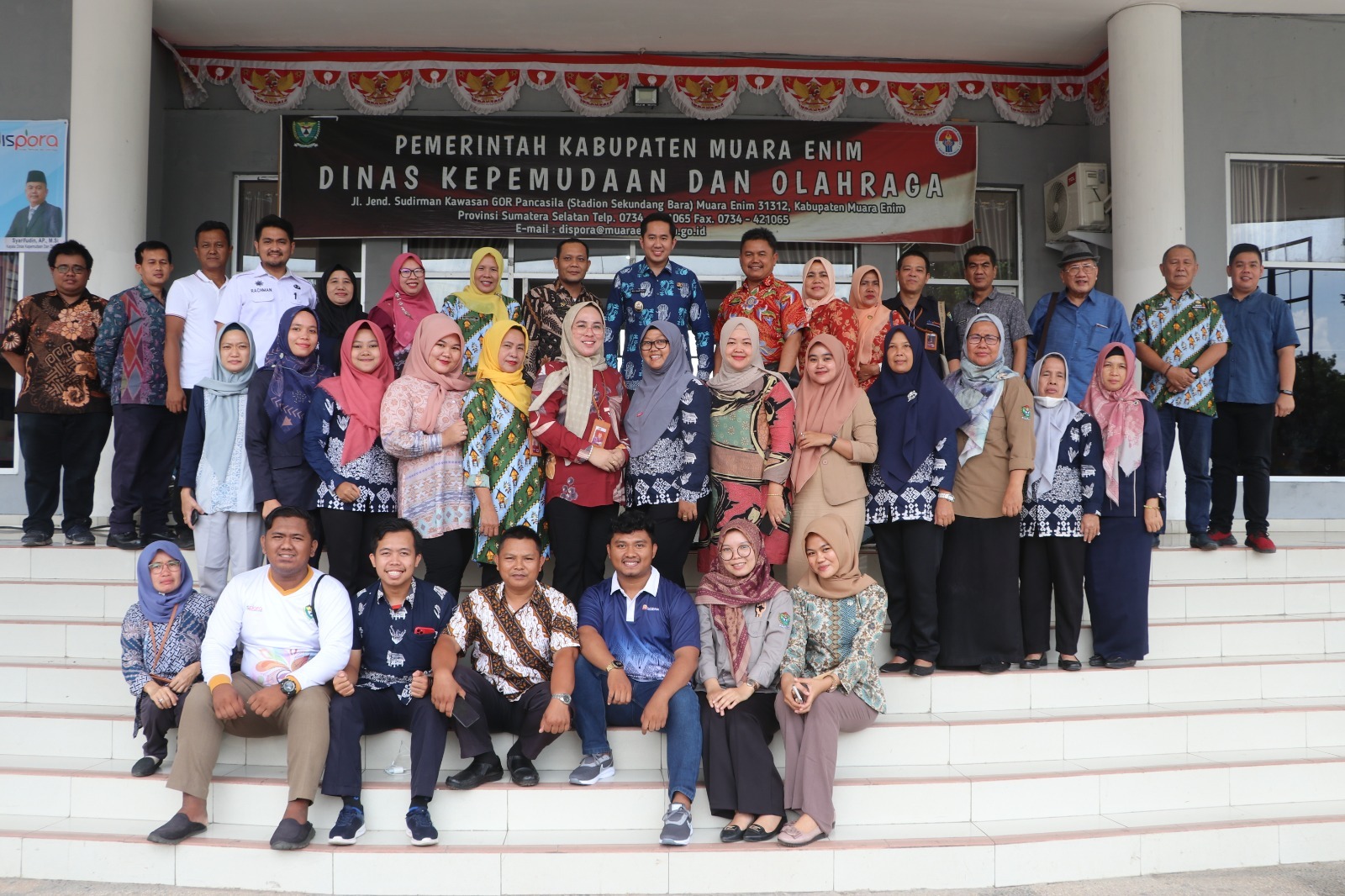Plt. Bupati Muara Enim Tinjau Pelayanan Publik di Kantor Capil dan Dispora