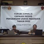 CEDS FEB UNPAD; Indeks Persaingan Usaha pada Tahun 2022 Meningkat