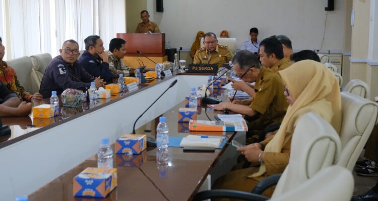 Pemkab Muba Bahas Pendanaan Pilkada Serentak Tahun 2024