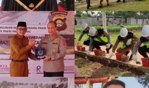 Kapolda Sumsel Terima Hibah Bupati PALI Dr Ir  Heri Amalindo MM