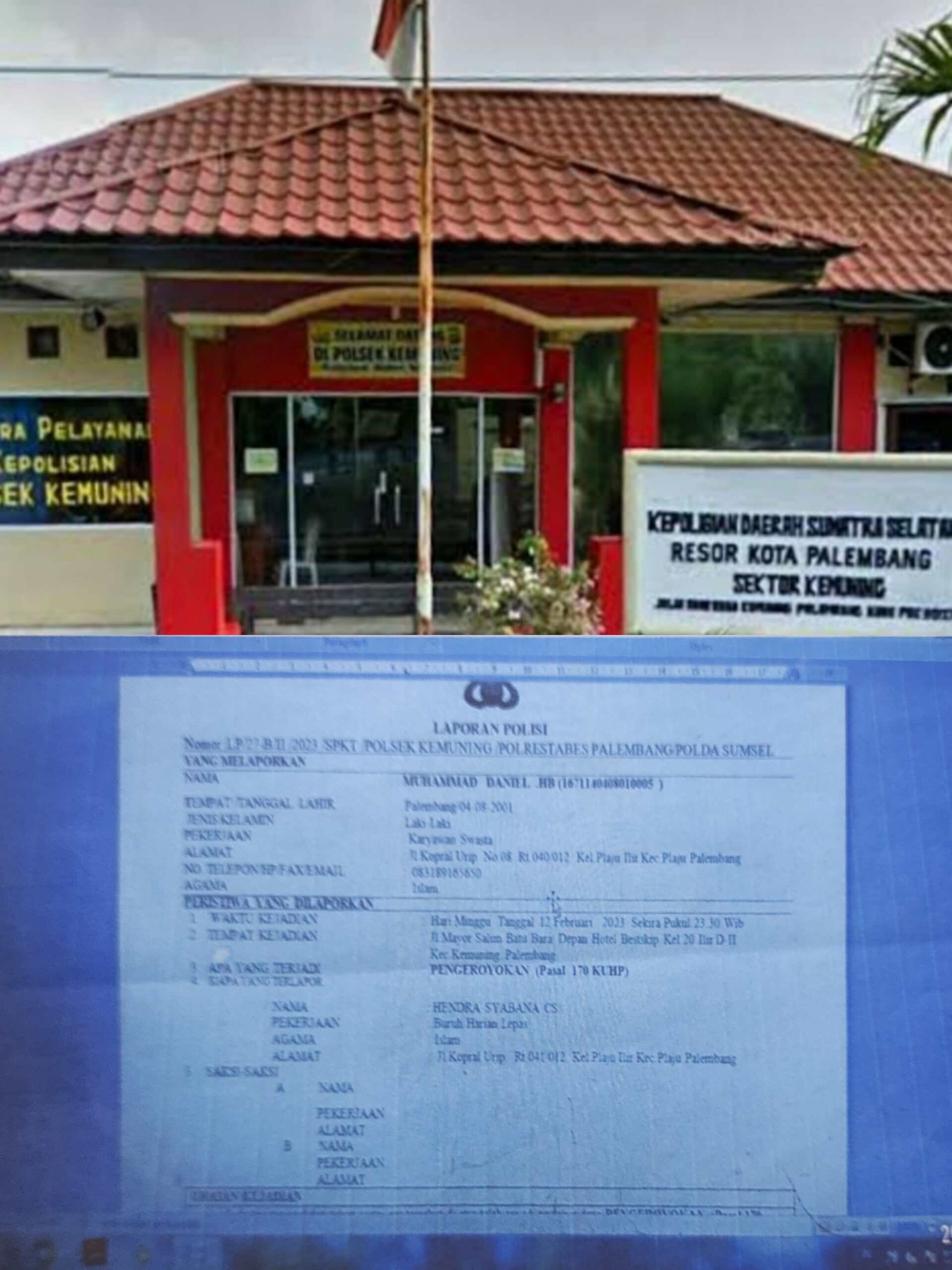 Kanit Bantah Berpihak, Ngaku Berikan Bukti Lapor