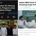 PBNU Trending!, Dulu Larang NU Diseret ke Politik Praktis, Kini Sekjennya Malah Endorse Erick Thohir