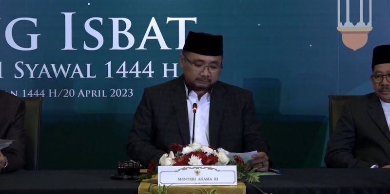 Pemerintah Putuskan 1 Syawal Jatuh Pada Sabtu 22 April 2023