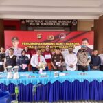 Ribuan Gram Narkotika Dimusnahkan oleh Polda Sumsel Ribuan Gram Narkotika Dimusnahkan oleh Polda Sumsel