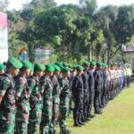 WUJUDKAN KEKOMPAKAN TNI - POLRI, YONIF 147/KGJ LAKSANAKAN SILATURAHMI WUJUDKAN KEKOMPAKAN TNI – POLRI, YONIF 147/KGJ LAKSANAKAN SILATURAHMI