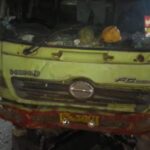 Rem Blong, Truk Hino Tabrak Tujuh Kendaraan Mobil dan Satu Motor