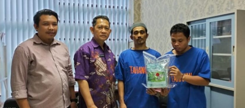 Dua Pengedar Narkoba Asal Padang Ditangkap BNNP Sumsel