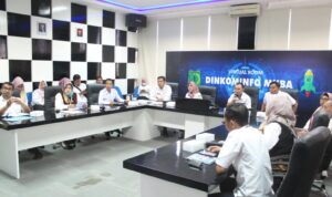 Upaya Percepat Penyusunan Arsitektur SPBE, Dinkominfo Muba Gelar Sosialisasi Bersama SKPD