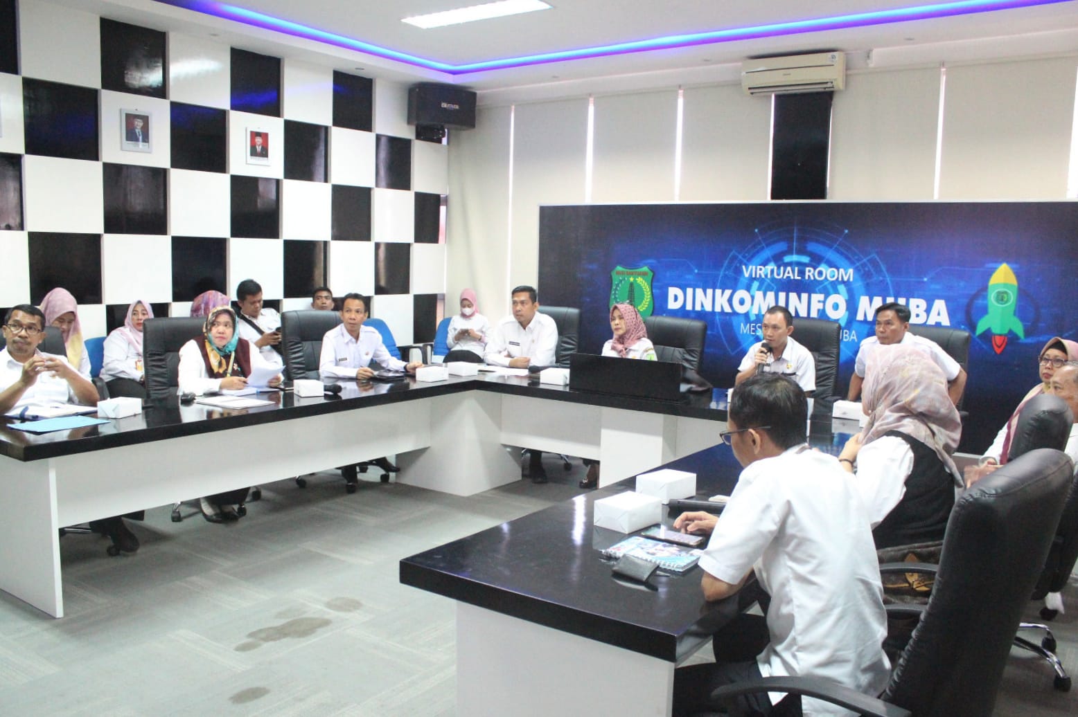 Upaya Percepat Penyusunan Arsitektur SPBE, Dinkominfo Muba Gelar Sosialisasi Bersama SKPD