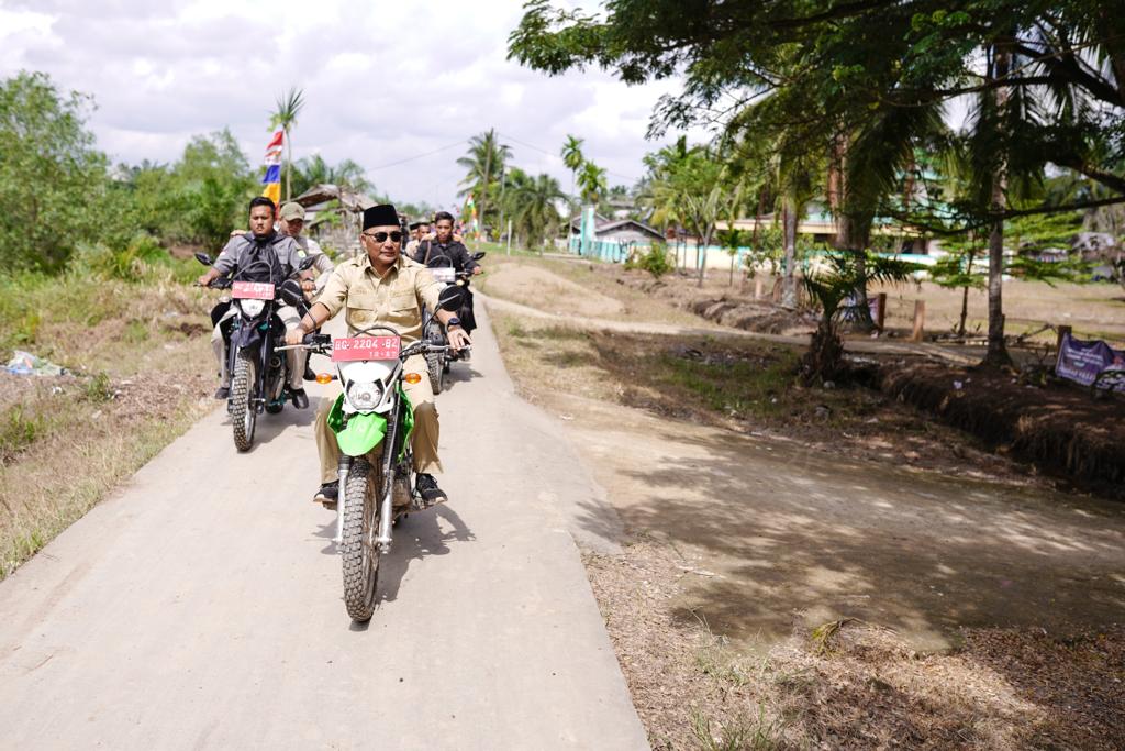 Pembangunan dan Perbaikan infrastruktur Jalan serta Jembatan di Kecamatan Lalan