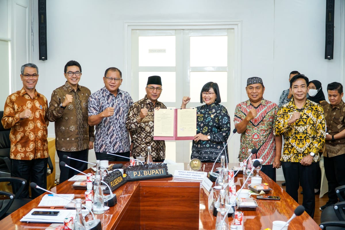 Pemkab Muba Tandatangani Nota Kesepakatan dengan dengan Kanwil Ditjen Perbendaharaan Sumsel