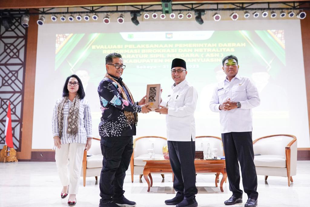 Kunjungan Dirjen Otda Kemendagri Dr Akmal Malik ke Kabupaten Muba