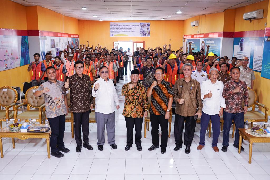 Puluhan TKK Muba Ikuti Pembekalan dan Fasilitasi Uji Sertifikasi Kompetensi