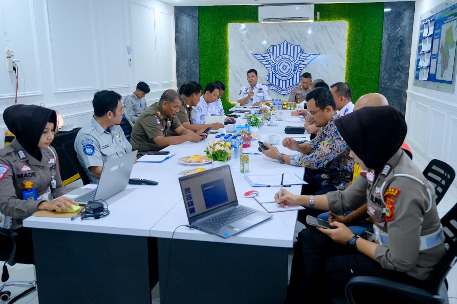Polres Muba Ikuti Lomba Kawasan Tertib Lalulintas Tingkat Nasional