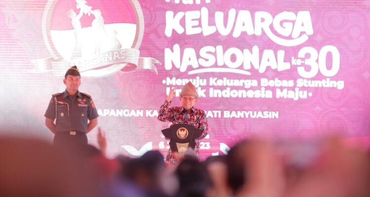 Pj Bupati Muba Hadiri Puncak Harganas ke-30 yang Dihadiri Wapres RI