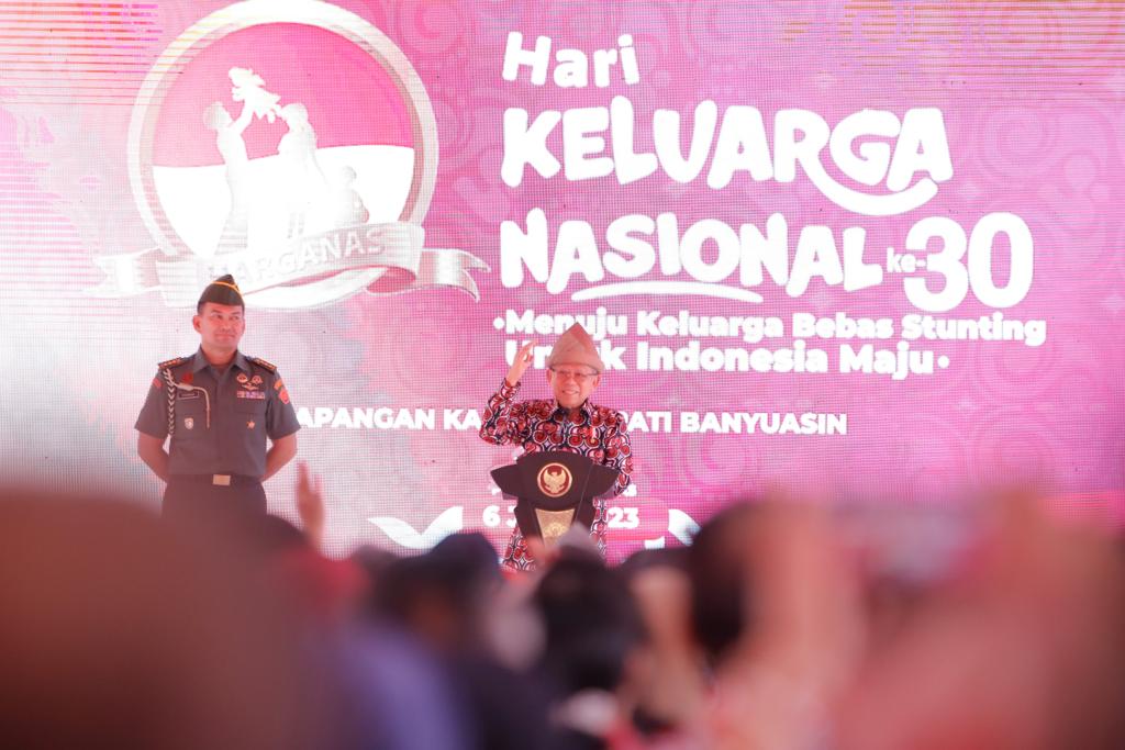 Pj Bupati Muba Hadiri Puncak Harganas ke-30 yang Dihadiri Wapres RI