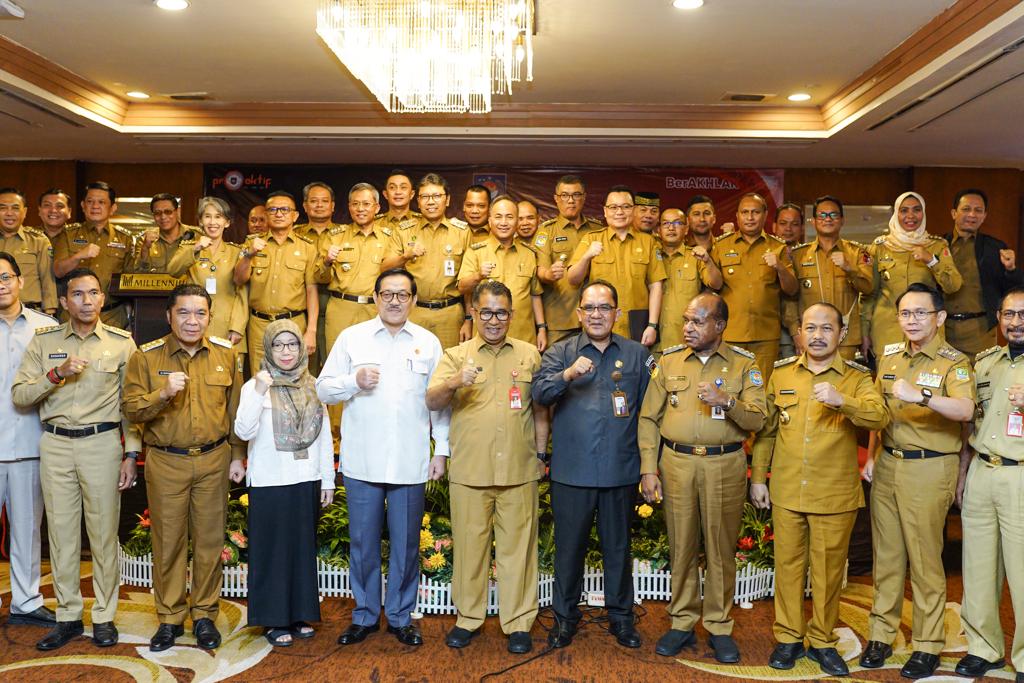 PJ Bupati Muba Hadiri Langsung Rakor Perumusan dan Pemantapan Kebijakan Terkait Netralitas ASN