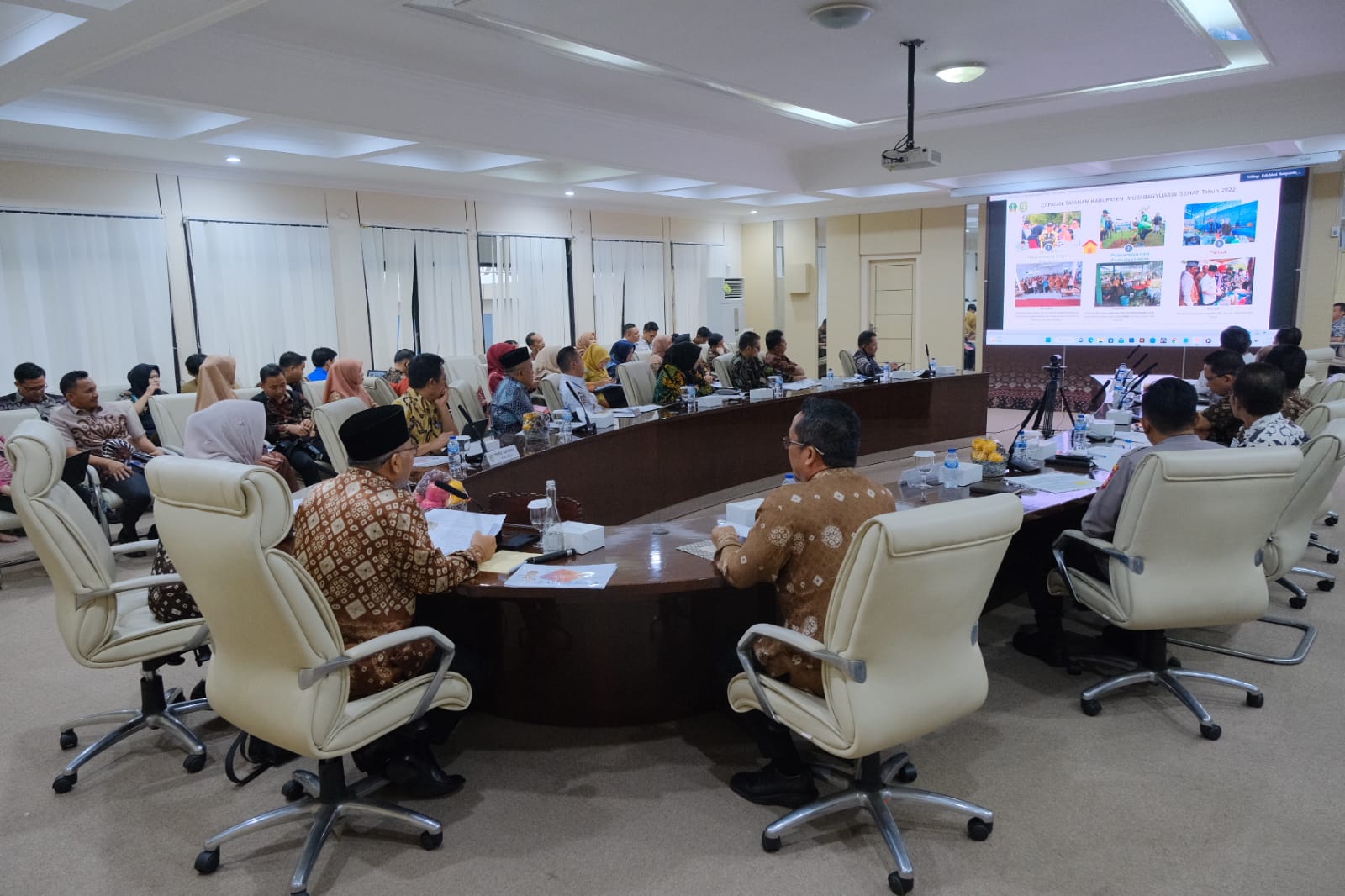 Verifikasi Lanjutan, Muba Optimis Raih Penghargaan Kabupaten Sehat Swasti Saba Wistara