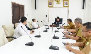Audiensi ke Bupati Apriyadi, Tim Antara Sampaikan Komitmen Sinergitas