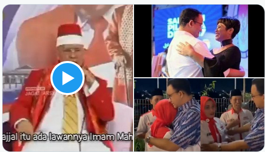 Turun Melawan Dajjal, Ulama Sufi Nilai Anies Baswedan Titisan Imam Mahdi di Indonesia