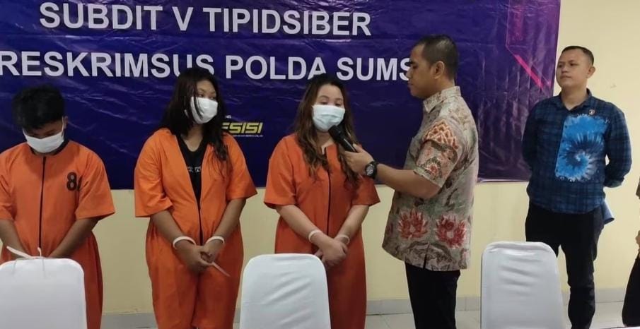 Tiga Pelaku Penyebar Situs Judi Online Ditangkap Polisi Siber Ditreskrimsus Polda Sumsel