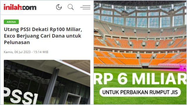 wooOW!, Saldo Kosong PSSI Diduga Jadi Alasan JIS yang Dibangun Anies Diinginkan Direnovasi