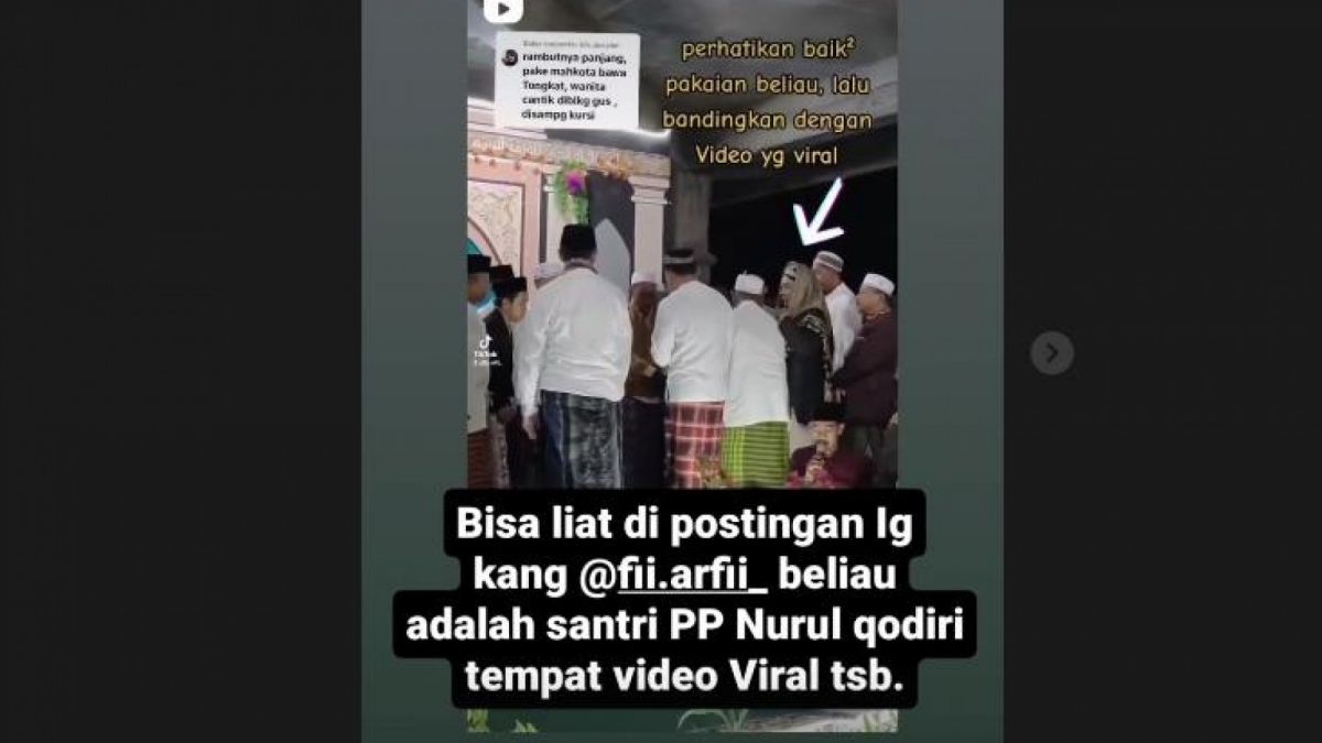  Misteri Sosok Bermahkota Saat Pengajian Gus Miftah di Lampung Terungkap, Mirip Nyi Roro Kidul 