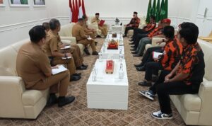 Pj Bupati Muba Ajak Organisasi Pemuda Pancasila Sinergi Bangun Daerah