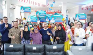 Penyaluran Dana Rekening KPM program BANTU UMAK di Muba