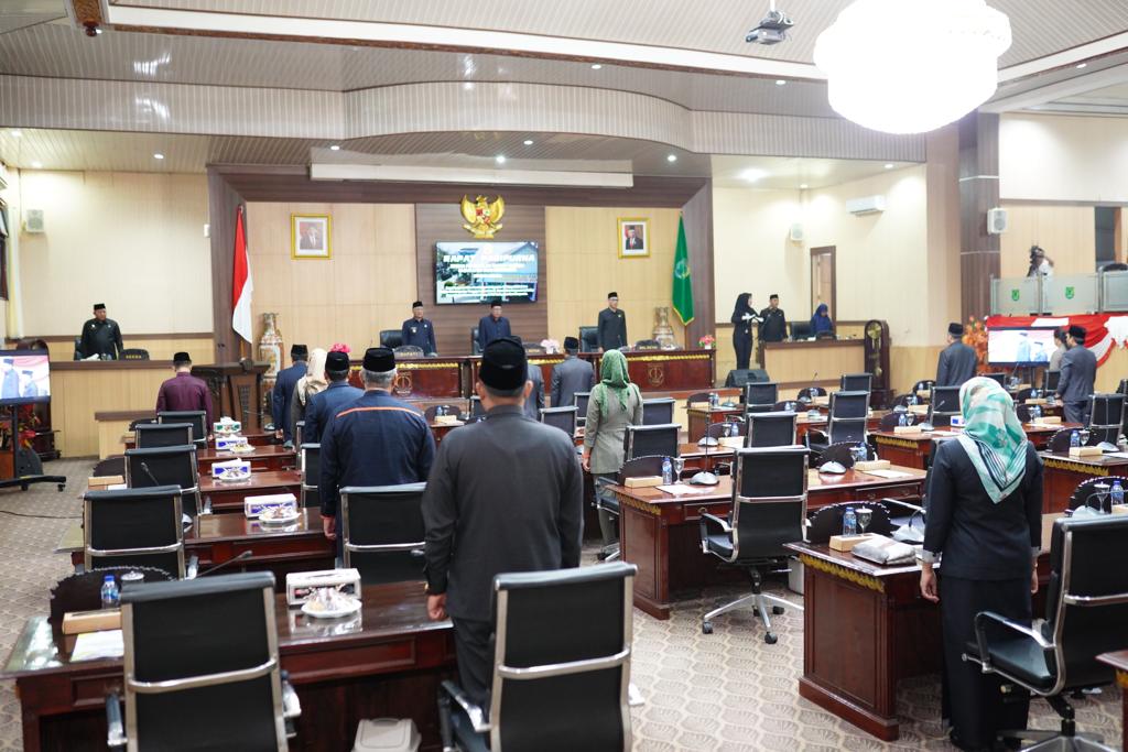 Pj Bupati Muba Tanggapi Pemandangan Fraksi DPRD Terhadap Raperda APBD Perubahan TA 2023