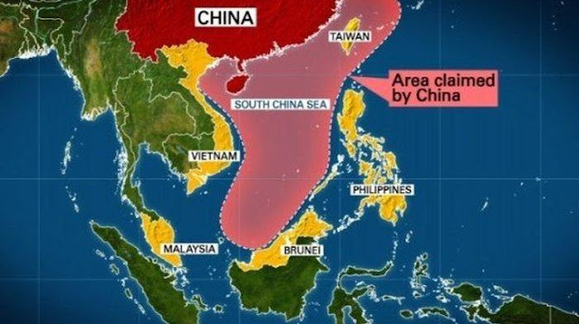 Negara Malaysia Meradang, China Caplok Wilayah Perairan Kalimantan Lewat Peta Baru Tiongkok