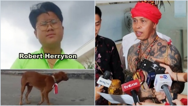 Pemasang Bendera di Leher Anjing Minta Maaf, Warganet Sentil Panglima Dayak Garang ke Rocky Gerung '