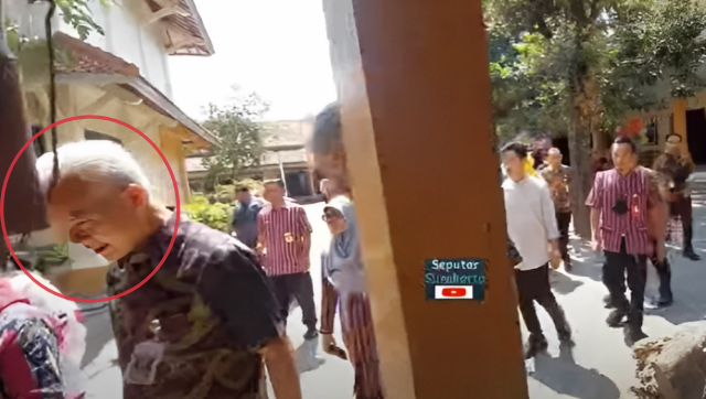 Video Viral, Kepala Ganjar Terbentur Lonceng Besi saat Berkunjung ke Panti Rehabilitasi Mantan PSK
