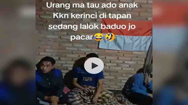 Viral!! VIDEO Mahasiswa KKN di Pesisir Selatan Didenda Warga, Disebut Terciduk Berduaan