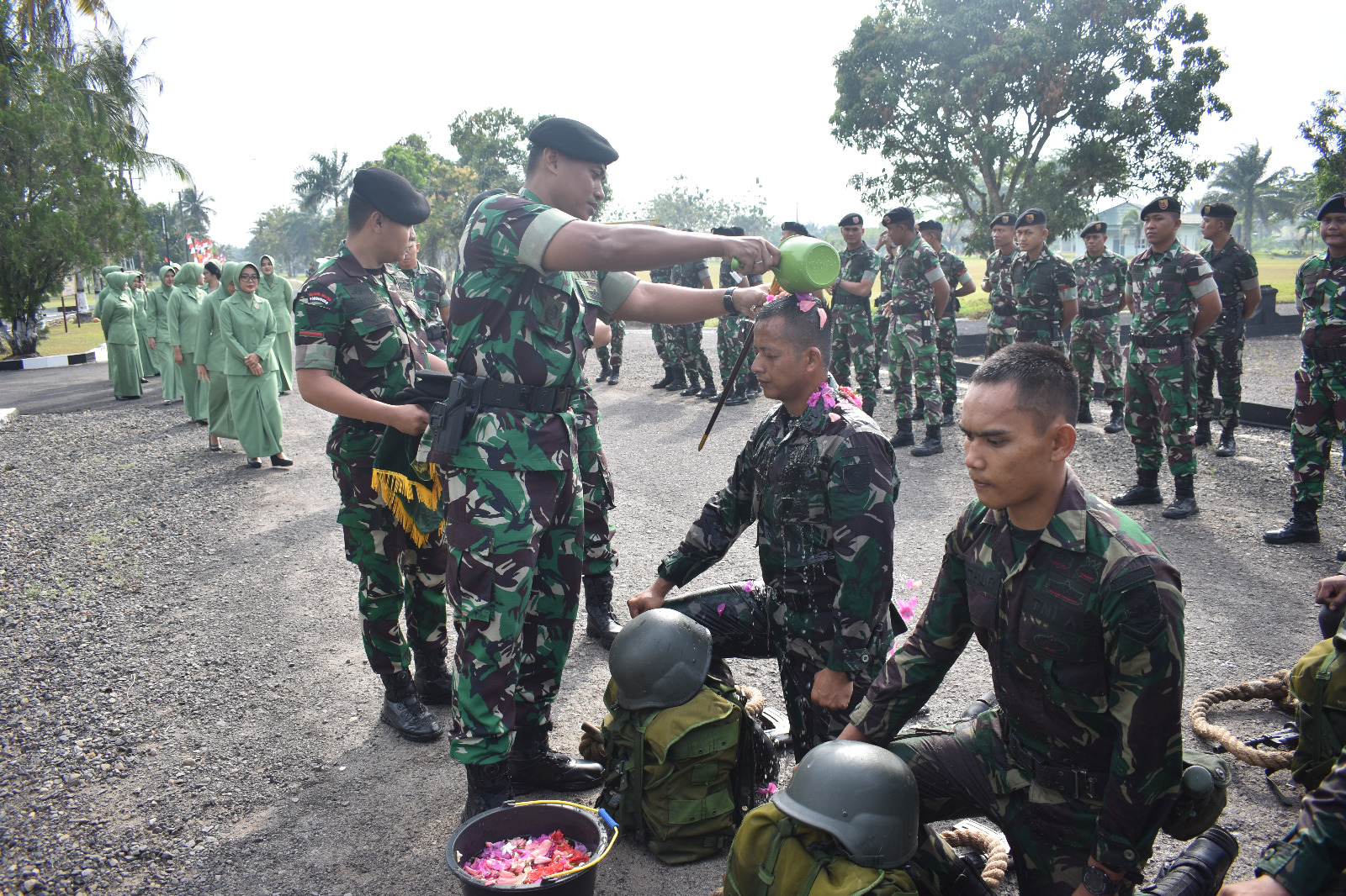 Danyon Kav 5/DPC Secara Resmi Menutup Masa Orientasi Prajurit Baru Masuk Satuan