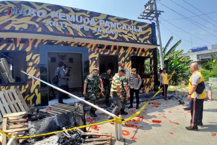4 Titik Markas Ormas Pemuda Pancasila Semarang Dirusak, Diserbu Puluhan Orang