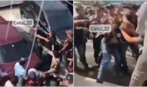 Viral!! VIDEO Adu Jotos Ormas PP Vs Anggota TNI AU di Semarang, Diduga karena Penarikan Mobil