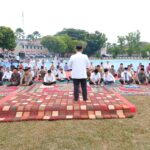 Dzikir dan Doa Bersama Bergema di Halaman Kantor Bupati Muba Dzikir dan Doa Bersama Bergema di Halaman Kantor Bupati Muba