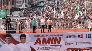 Dihadapan Lautan Manusia, Anies Baswedan: Negara Bukan Milik Satu Dua Keluarga saja!