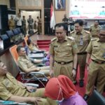 HUT KORPRI ke-52, Pj Gubernur Sumsel Agus Fatoni Apresiasi Antusias ASN Ikut Baksos Donor Darah