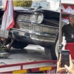 Mobil Klasik Eks Bung Karno Mogok Saat Dipakai Ganjar-Mahfud ke KPU, Begini Analisa Roy Suryo