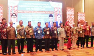 Rakor Kepegawaian antara BKD Provinsi Sumsel dengan BKPSDM Kabupaten Kota se Sumatera Selatan Tahun 2023