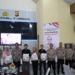 Biro SDM Polri Gelar Bakti Sosial dan Bakti Kesehatan di Mapolrestabes Palembang